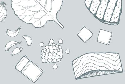 Seared Scallops and Arugula Salad with Apricot Glaze