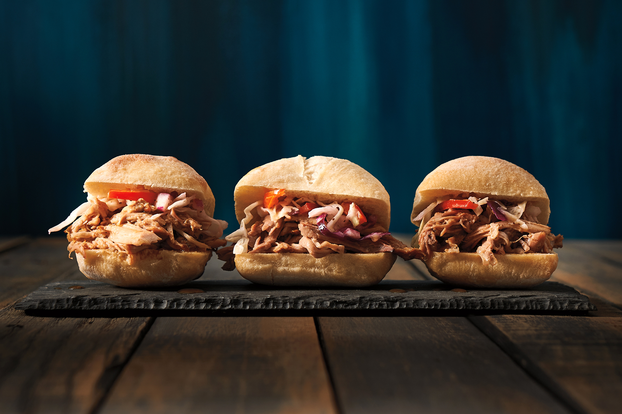 Ginger Pulled Pork with Slaw