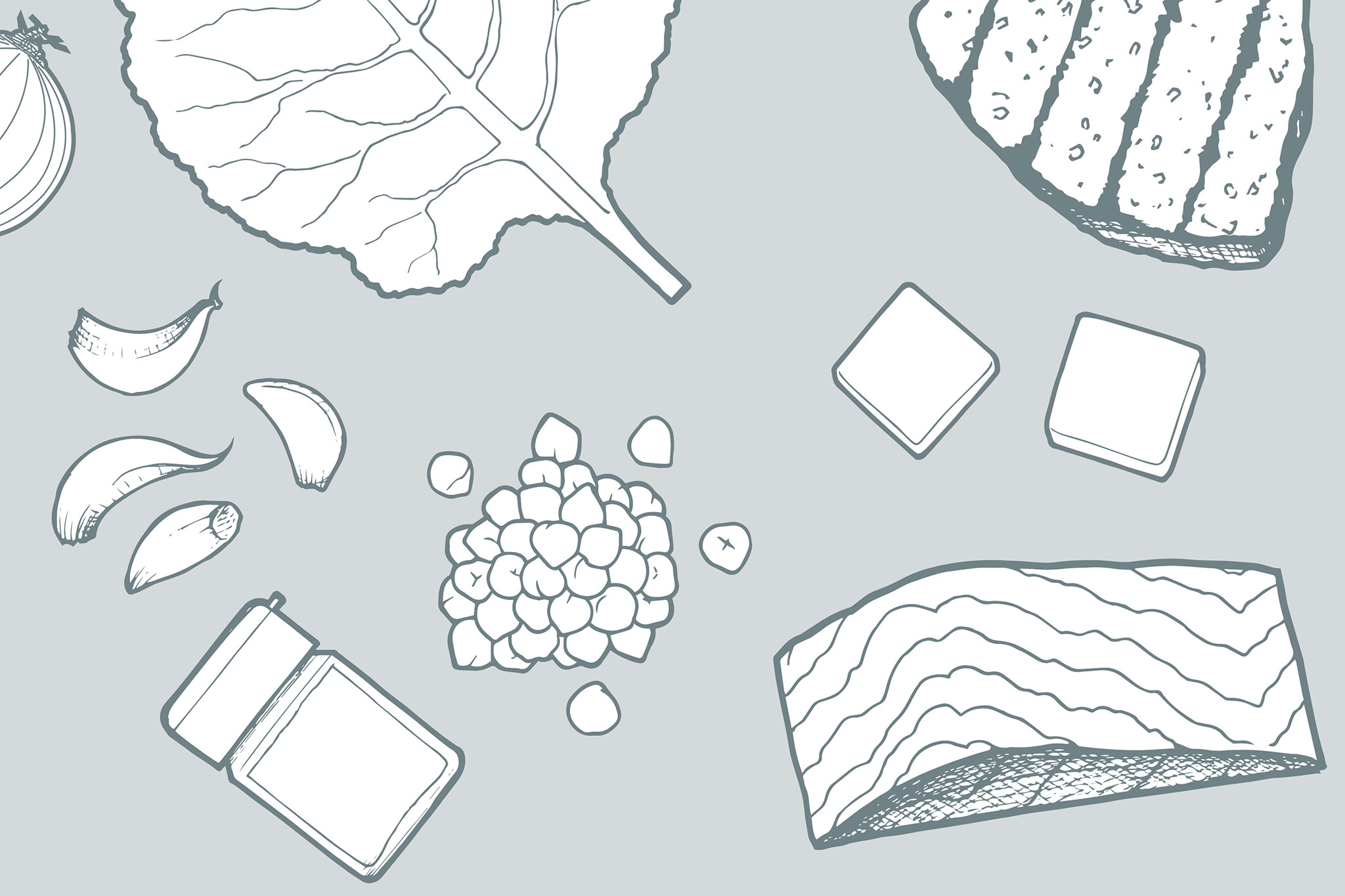 Seared Scallops and Arugula Salad with Apricot Glaze